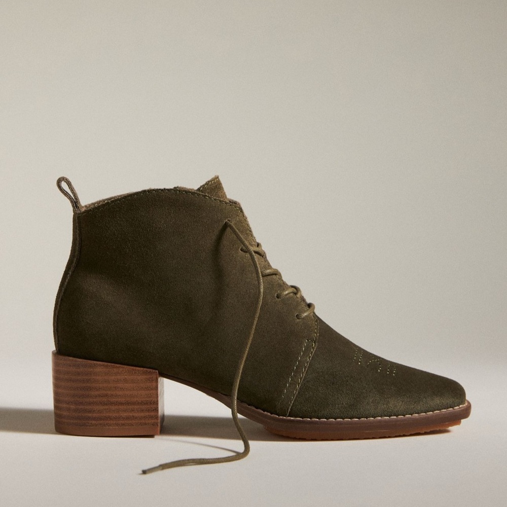 Kelsie Dagger Brooklyn Bootie (Olive)